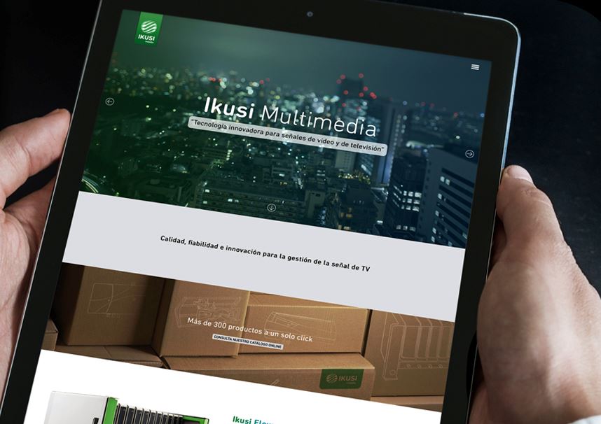 Ikusi Multimedia lance son nouveau site web