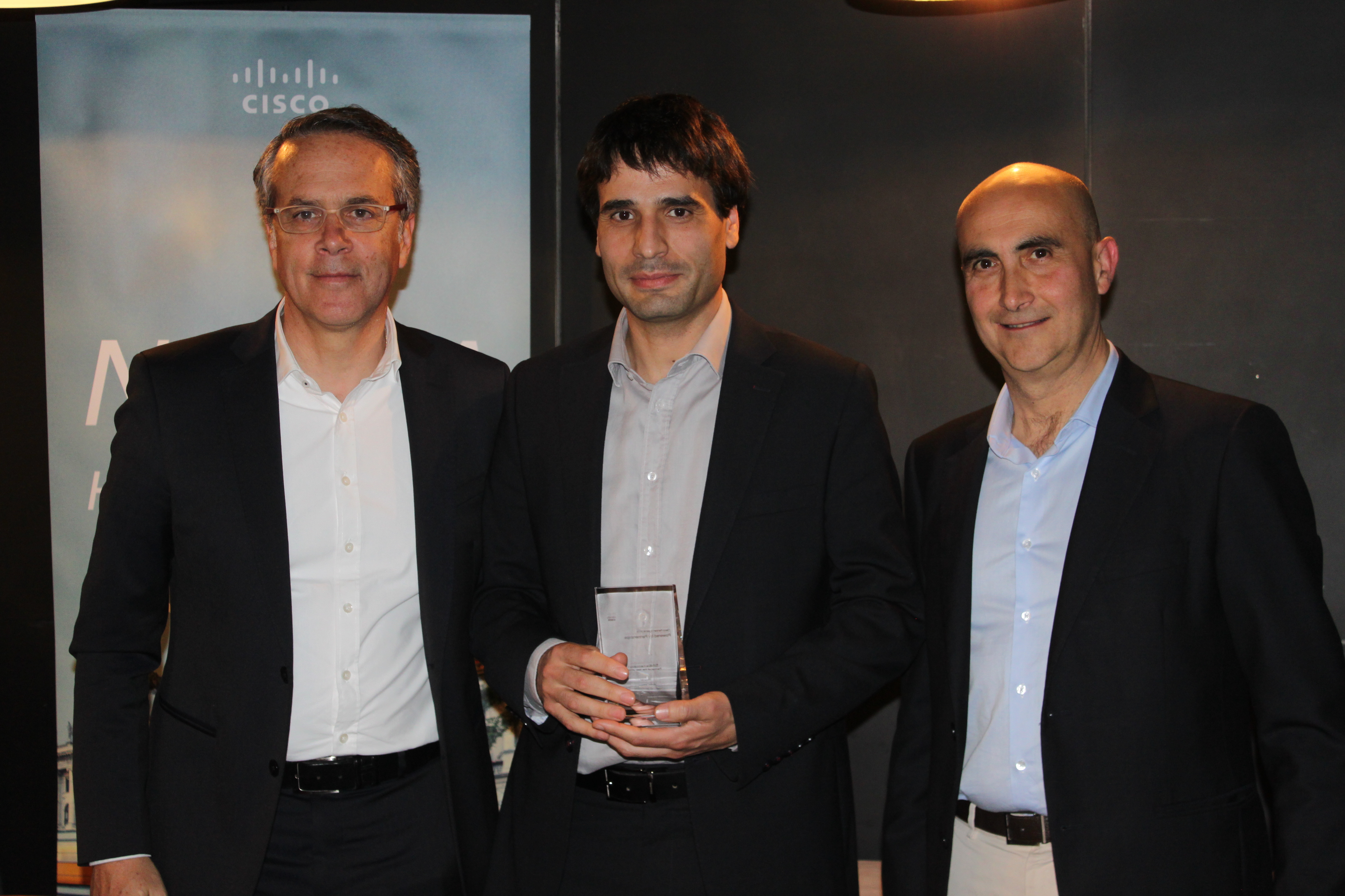 Ikusi wins the Cisco Partner Summit Spain 2015 Prize awarded to partner of the year in innovative solutions 