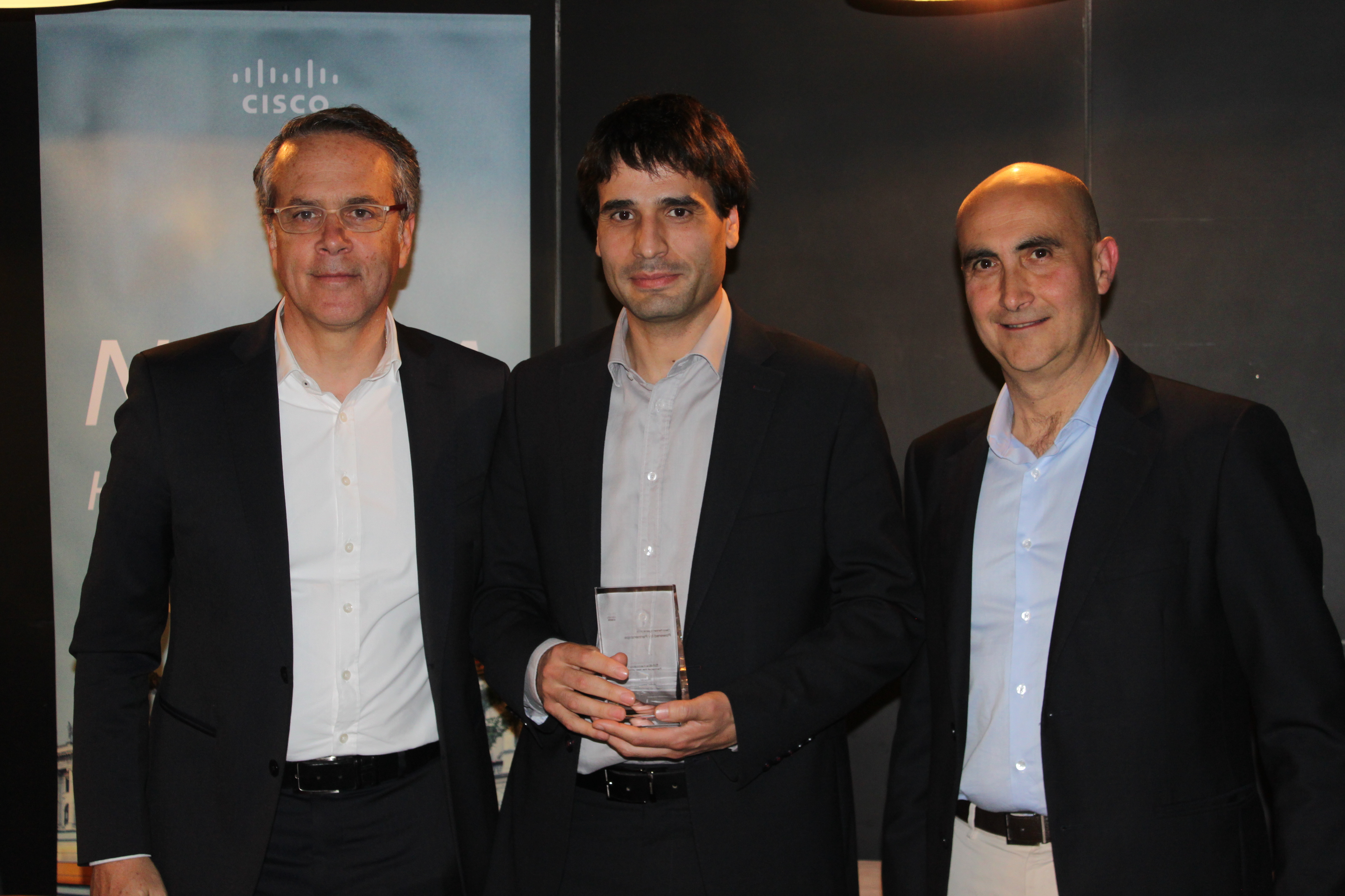  Ikusi, galardonado con el Premio Cisco Partner Summit España 2015 al partner de soluciones innovadoras del año