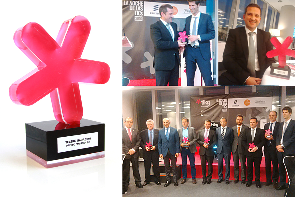 IKUSI receives Basque Country IT Company's award for the Best Business Initiative.